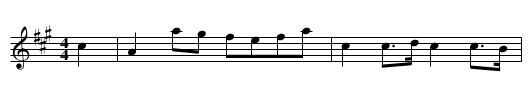 MRS. McLEOD'S REEL - staff notation