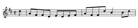 Mrs McReadies Strathspey. JBut.806 - staff notation