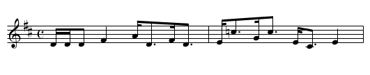 Mrs. Moray of Abercairny - staff notation