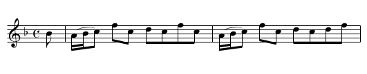 Mrs Murray of Archentyres Reel - staff notation