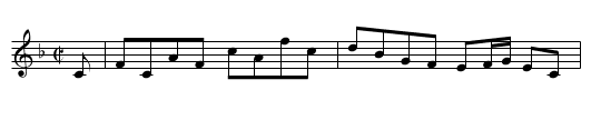 Mrs. Norman Lockhart - staff notation