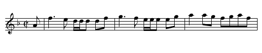 Mrs. Pryce Gordon’s Reel - staff notation
