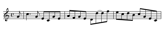 Mrs. Richard Walpole’s Reel - staff notation