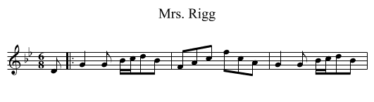 Mrs. Rigg - staff notation