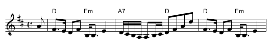 Mrs Stewart Nicholson's Strathspey - staff notation