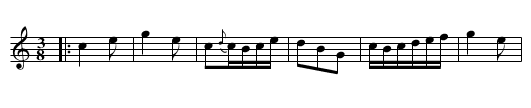 Mrs Whitbread's Waltz - staff notation