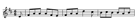 Mrs.O'Sullivan's - staff notation