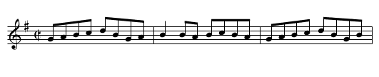 Ms. McLeod's Reel - staff notation