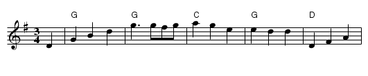 M.T.B. - staff notation