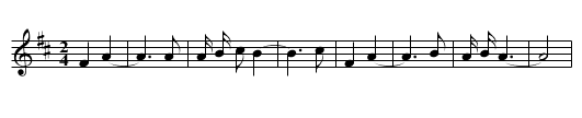 Mu ge - staff notation