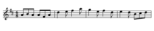 Muckin' o' Geordie's Byre [2] - staff notation
