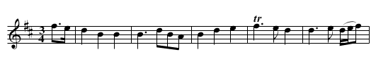 Mucking of Geordy's byer [1] - staff notation