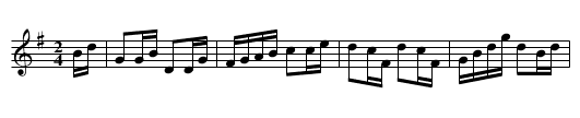 Muenchner Polka - staff notation