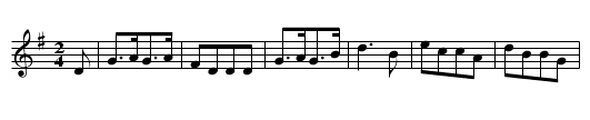 Muffin Man,The. WM.051 - staff notation
