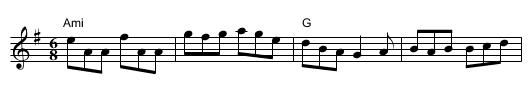 Mug of Brown Ale - staff notation