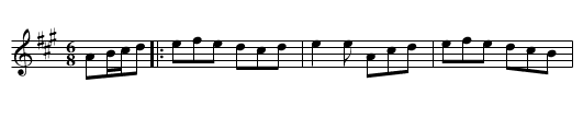 Muineira de Casu - staff notation