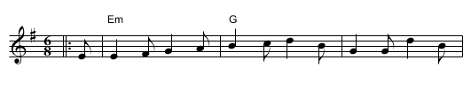 Muirland Willie - staff notation