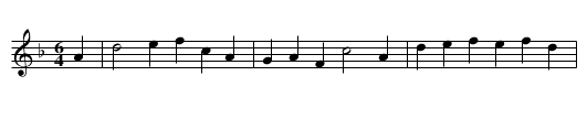Mulbery Garden - staff notation