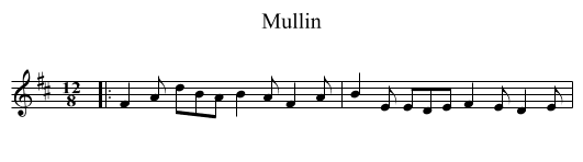 Mullin - staff notation