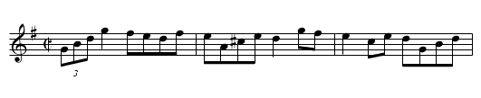 Mulqueeny's - staff notation