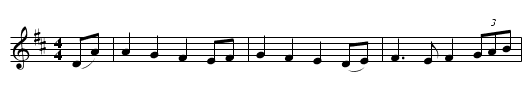 Mummers' Carol [Tipteerers' Carol] - staff notation