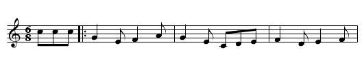 Muñeira de Grandas - staff notation