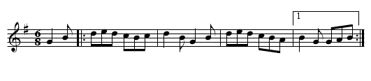Muñeira - staff notation
