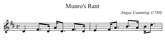 Munro's Rant - staff notation
