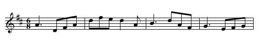Munster Bacon - staff notation