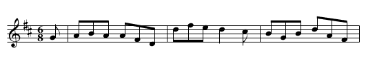 Munster Bacon - staff notation