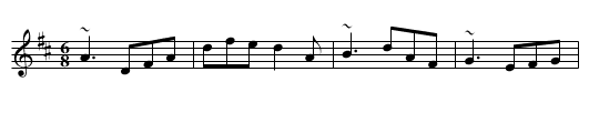 Munster Bacon - staff notation