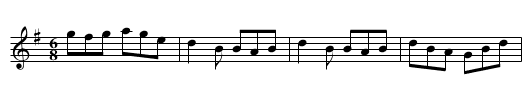 Munster Buttermilk - staff notation