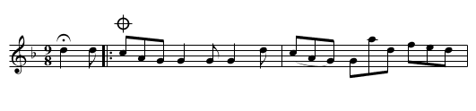 Munster Gimlet, The - staff notation