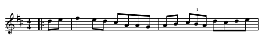Munster, The - staff notation