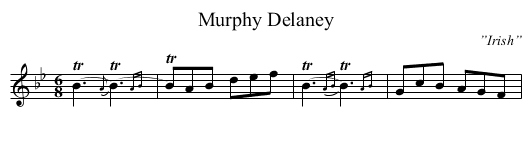Murphy Delaney - staff notation