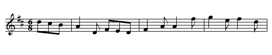 Murphy's, Denis - staff notation