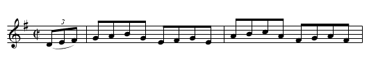 Murphy's Hornpipe             1624 - staff notation
