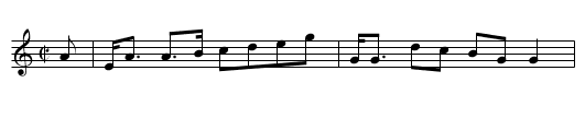Murray's Fancy [2] - staff notation