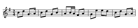 Murroe Polka, The - staff notation