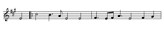 Music of Spey - staff notation