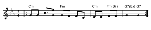 Musta lintu merikotka - staff notation