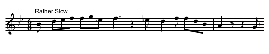 Mwyneidd-dra - staff notation