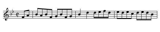 My Baby Loves Shortenin' Bread - staff notation