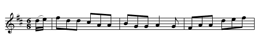 My Darling Asleep  (jig)      0925 - staff notation