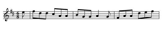 My Darling Asleep - staff notation