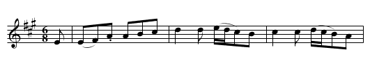 My Dear stay with me - staff notation