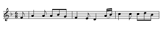 My Dermot - staff notation