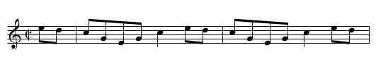 My Fiddle - staff notation