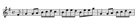 My Home is in America - staff notation