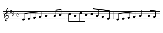 My Honey in the House - staff notation